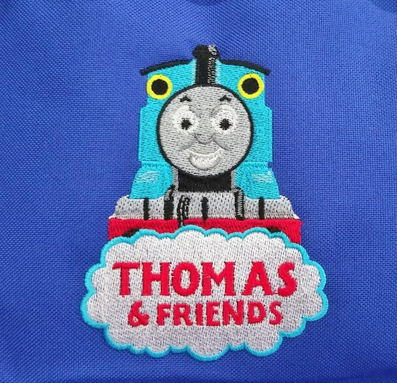thomas the tank backpack personalized