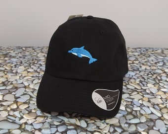 pink dolphin baseball cap