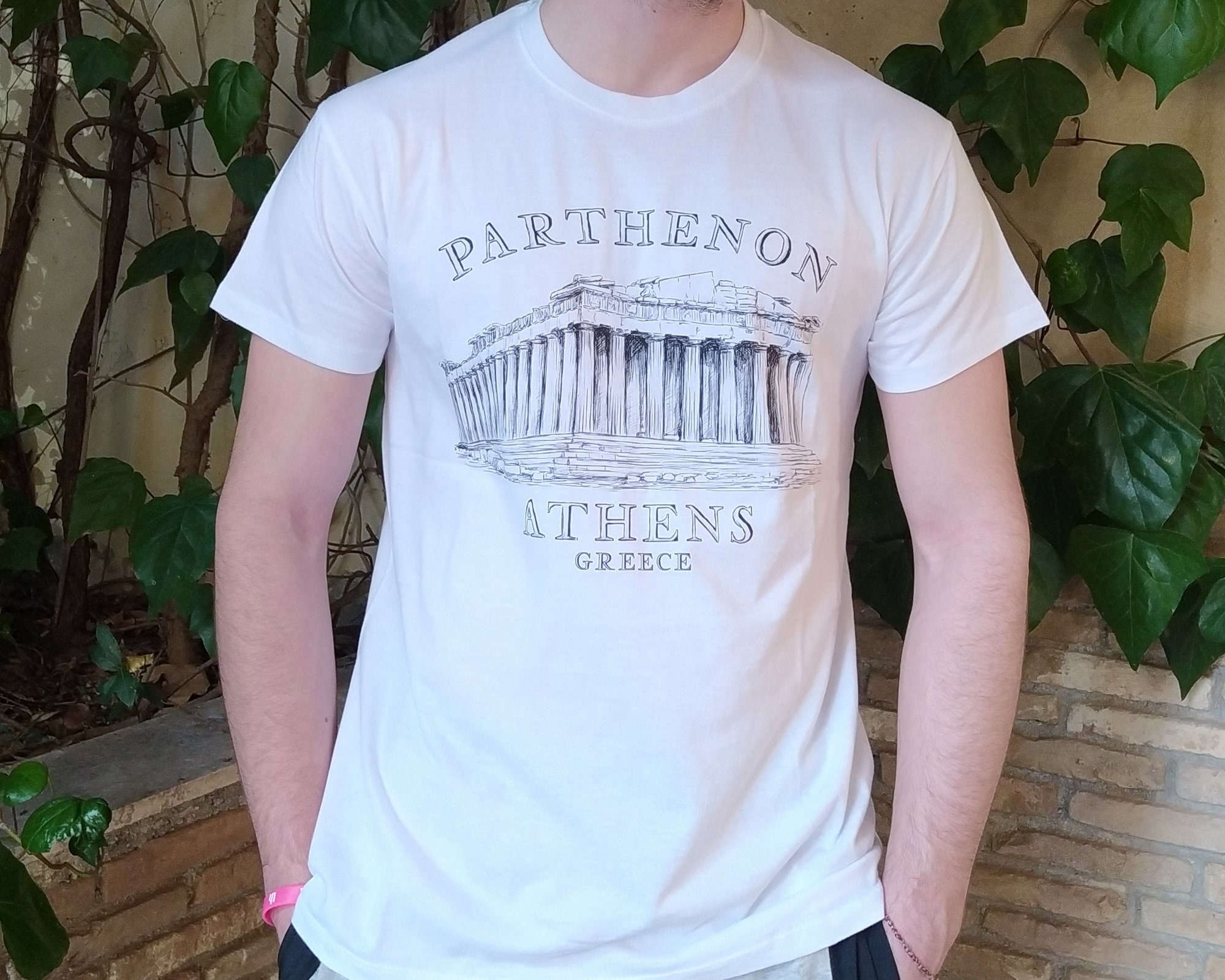 SALE Parthenon of Acropolis in Athens Tshirt Greek Etsy