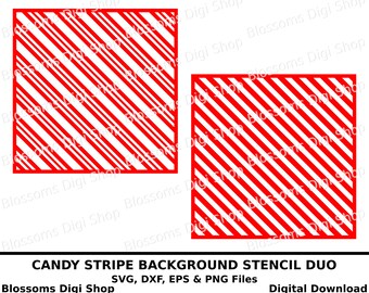 Candy Stripe Pattern Etsy