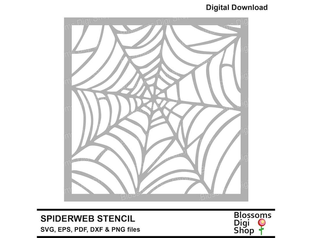 洋書 SPYDERS & SILHOUETTES Spiderweb Svg, Spider Svg, Halloween Web, Spiderweb Svg for