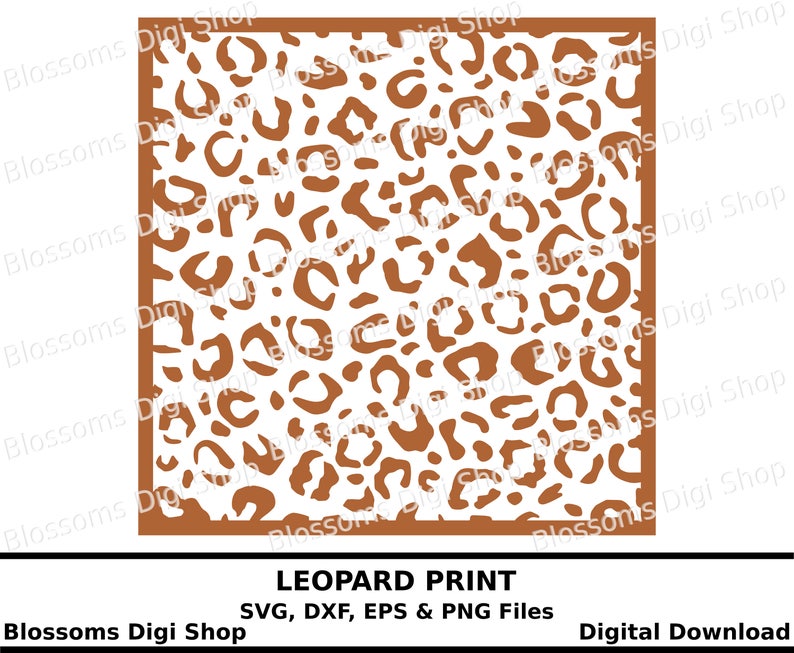 Download Digital Download African Print Leopard Template Eps Vector File Animal Print Svg Leopard Svg Cut File Stencil Svg Leopard Print Svg Paper Visual Arts Staniwills Com