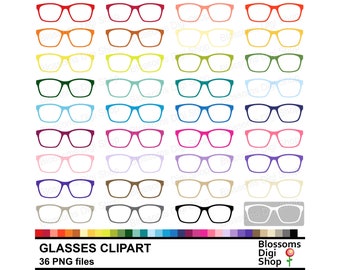 Gafas pegatina clipart, gafas png, marcos de gafas, colores del arco iris, gafas, gafas, contorno de gafas, uso comercial