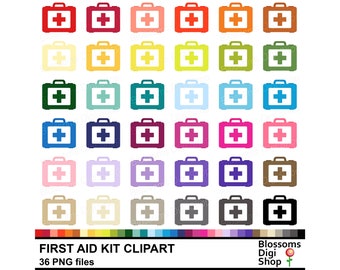 First aid kit, sticker clipart, medical png, emergency kit, healthcare clip, ambulance png, hospital element, doctor icon, commercial use