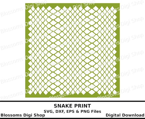 Download Snake Skin Svg Cut File Digital Download Animal Print Svg Etsy