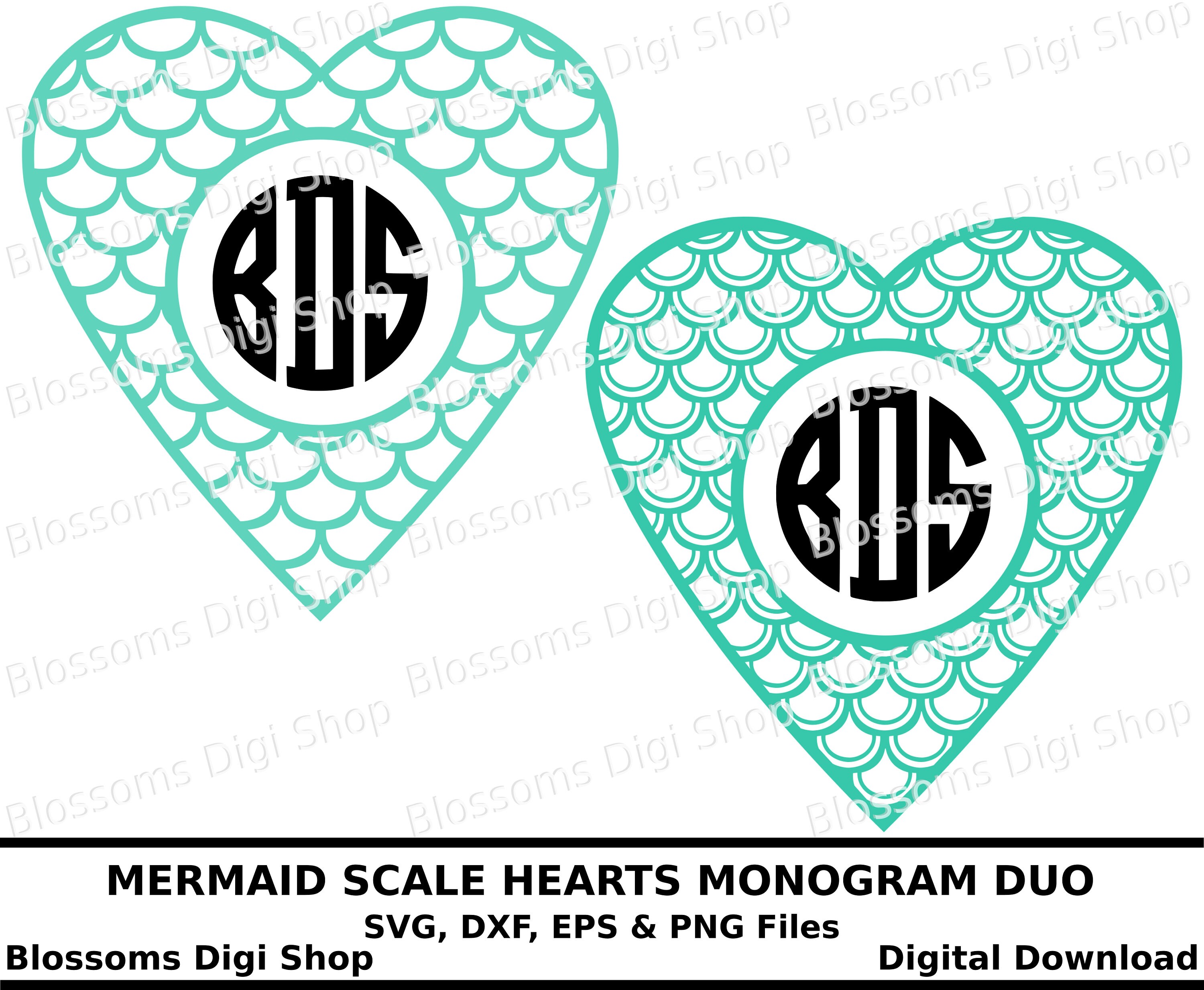 Free Free Mermaid Scale Heart Svg 754 SVG PNG EPS DXF File