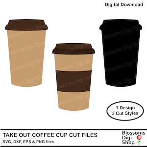 Take out coffee cup, svg cut files, coffee cup, paper cup, latte vector, coffee to go, cappuccino png, hot drink, commercial use