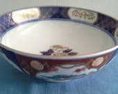 Limoges - Imari Hand Painted Decorative Bowl,1970s