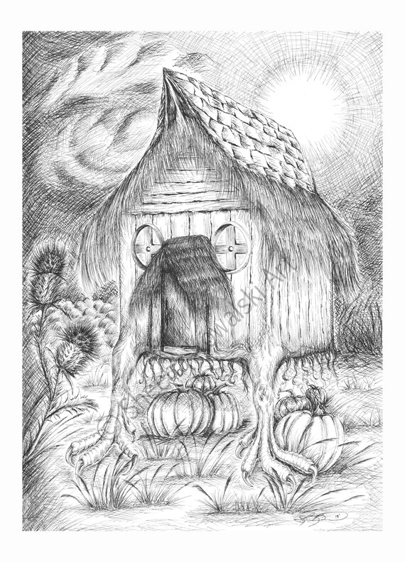 Baba Yaga Houses iPhone 11 case Baba Yaga Houses iPhone 11 case