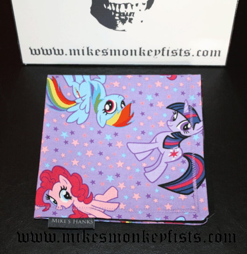 My Little Pony Handkerchief Pocket Square