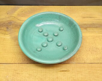 Sage Soap or Jewelry Dish in Dark Clay