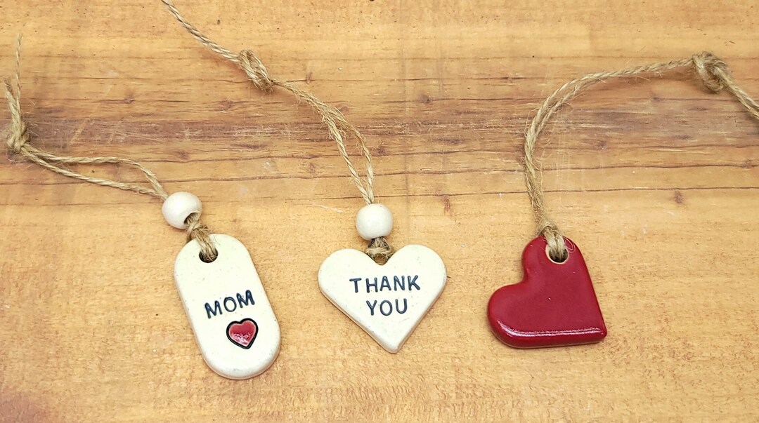 Ceramic Gift Tags or Tree Ornaments Etsy