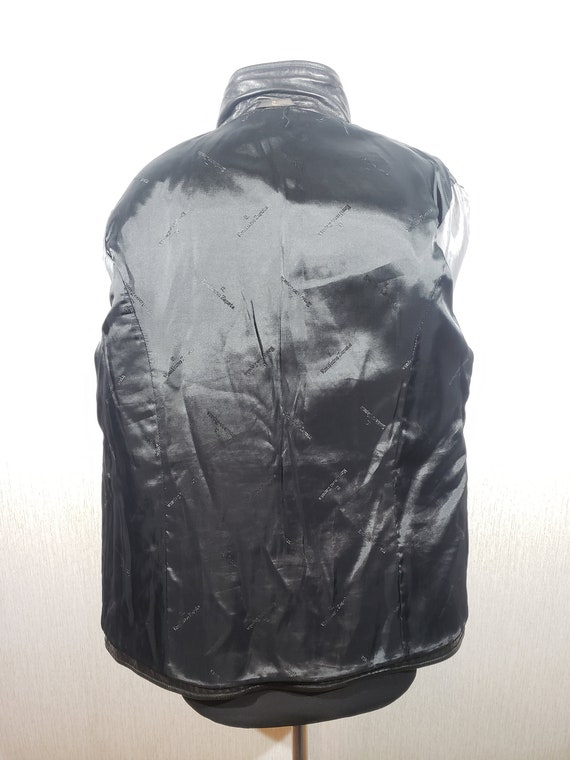 Luxury black leather jacket for men. A gorgeous b… - image 7