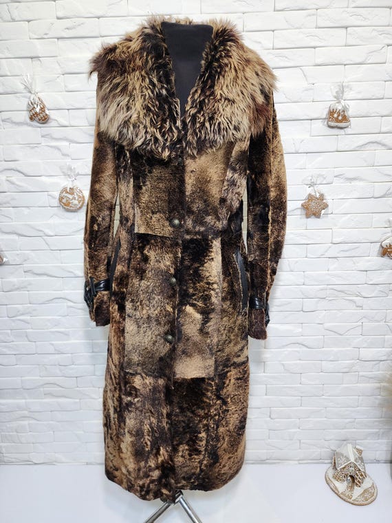 Brown Winter Coat: Women's Sheepskin. - Etsy