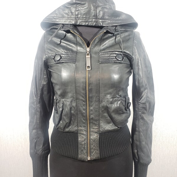 Leather Jacket - Etsy