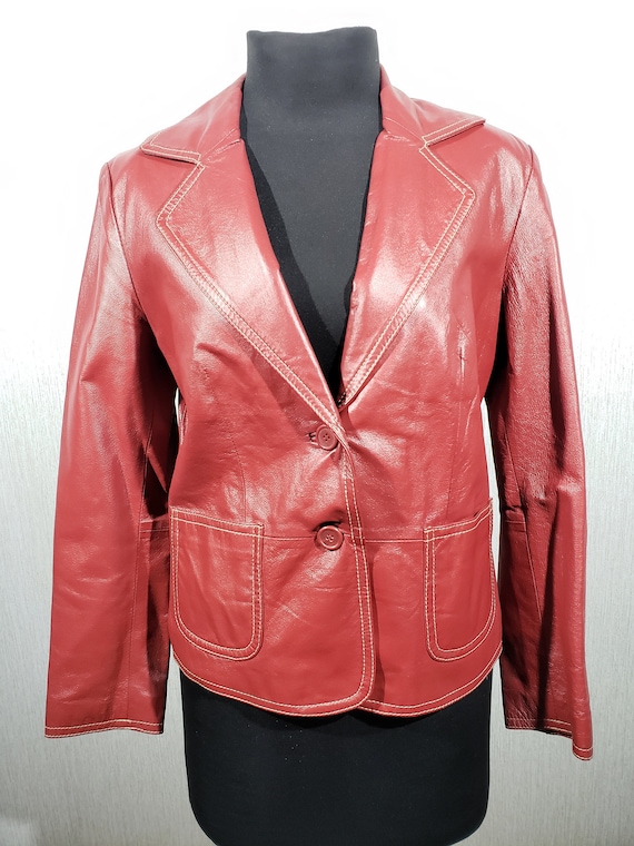 Cute womens leather jacket online