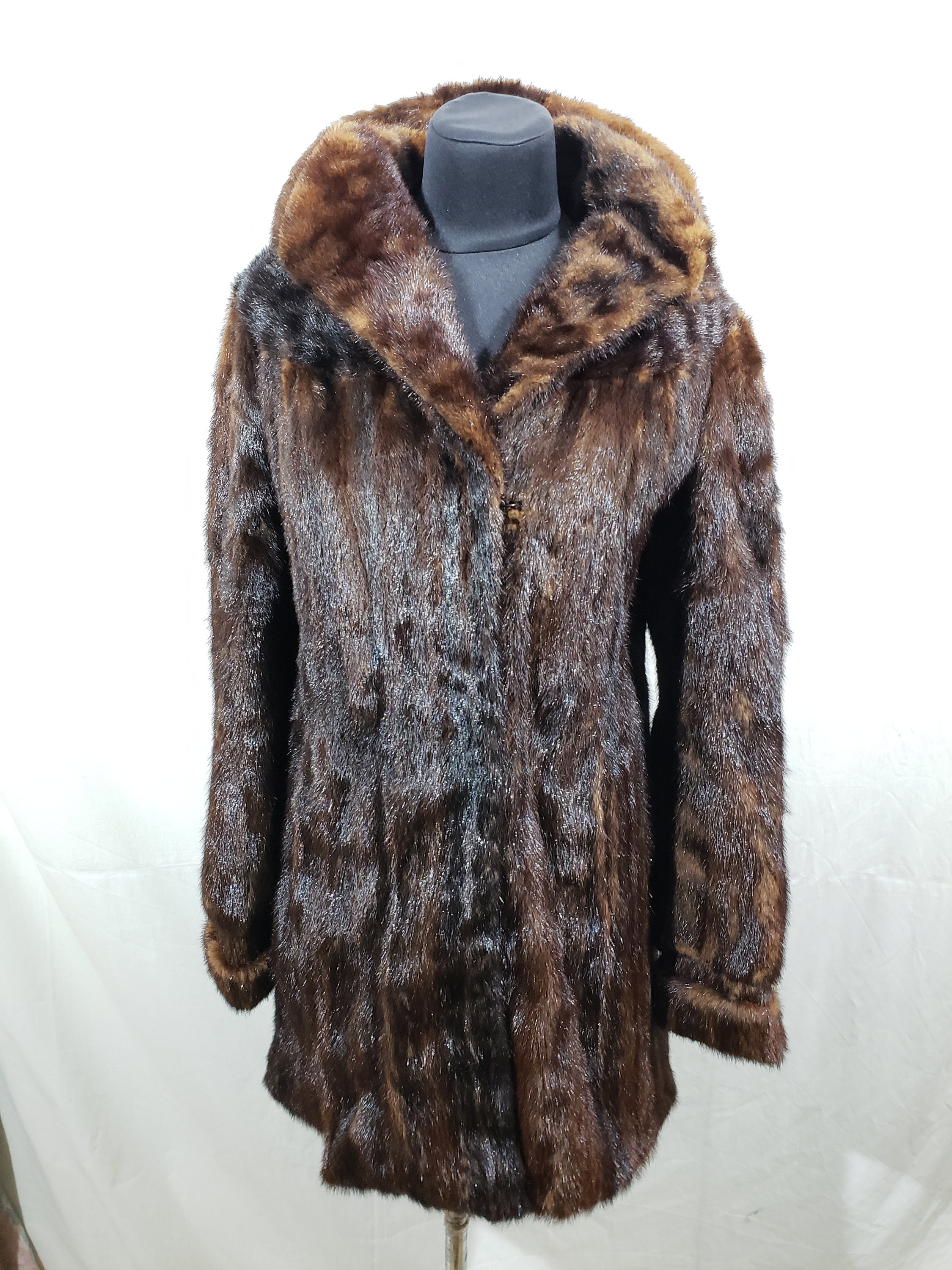 Stylish Mink Coat With a Hood for Women. Warm Brown - Etsy Australia Stylish Mink Coat With a Hood for Women. Warm Brown - Etsy Australia