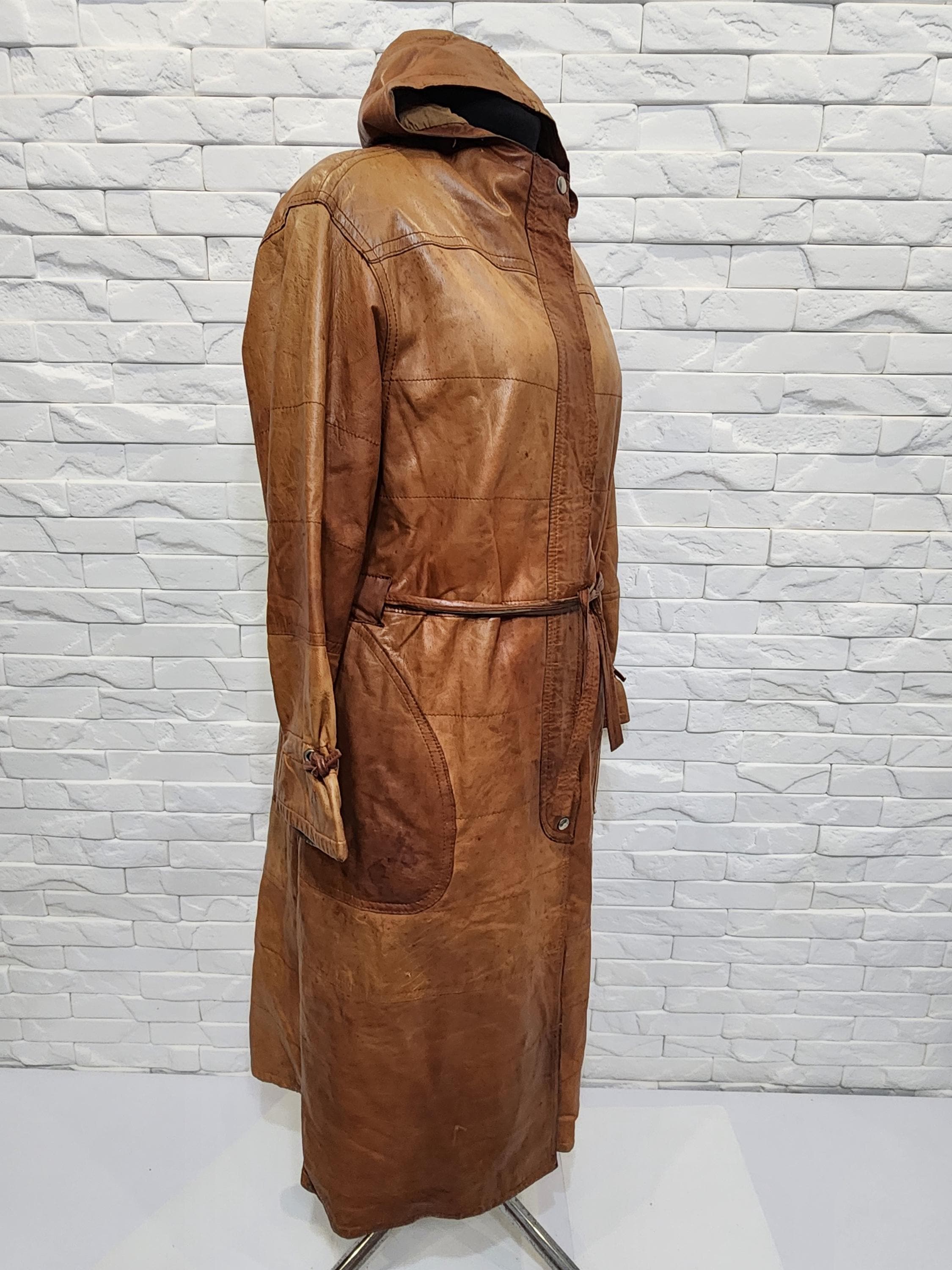 希少★フライ FRYE レザーコート 本革 ブラウン 茶 レディース 希少☆フライ FRYE レザーコート 本革 ブラウン 茶 レディース