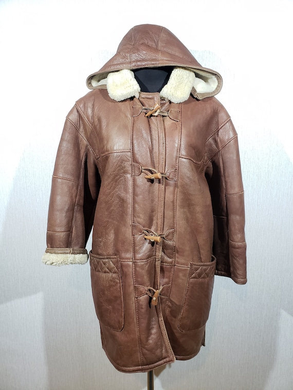 Reliable Brown Sheepskin Coat for Women. Women's Sheepskin