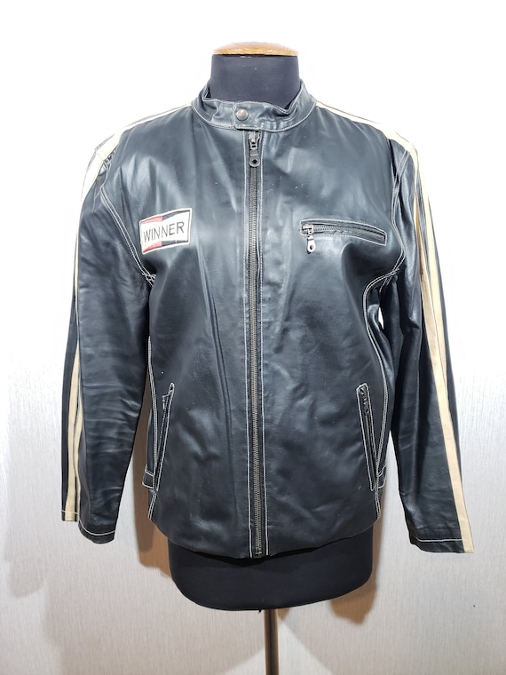 Black metal leather jacket 2025