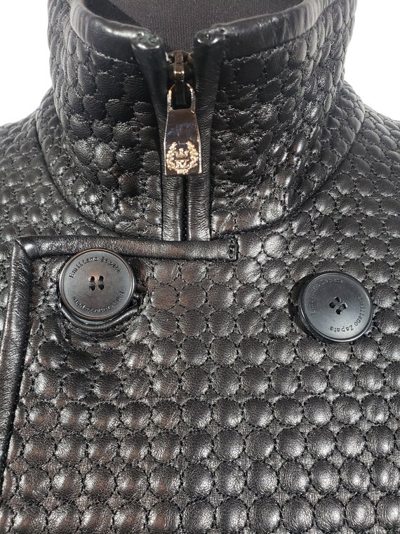 Luxury black leather jacket for men. A gorgeous b… - image 2