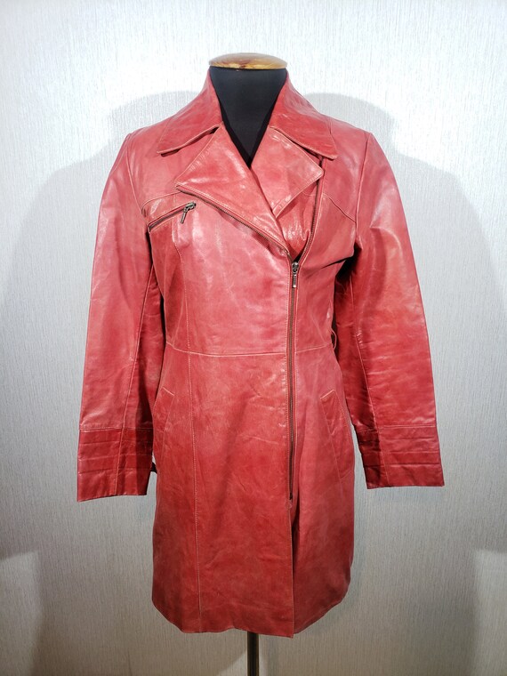 Leren regenjas new arrivals