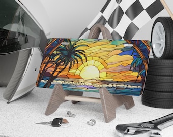 Beach Vanity Plate, Beachy License Plate, Ocean Vibes Car Tag, Coastal Car Decor, Summer License Plate, Seaside Auto Accessories