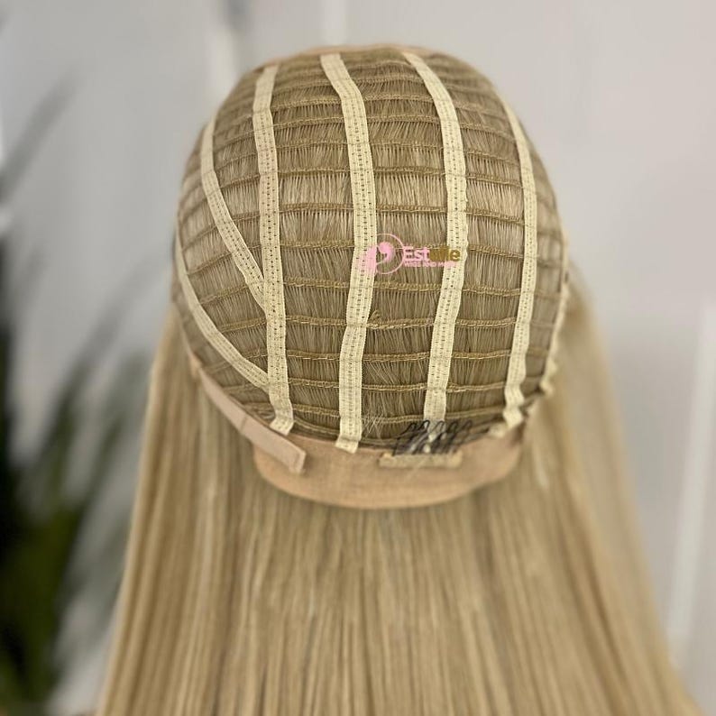 Straight Layered Monofilament Lace Front Wig |Middle Part |Heat Safe Synthetic Fibre|Realistic Wig image 7