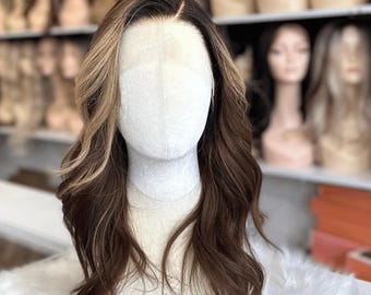 Mila-14 inch  Mocha Melt  Human Hair HD Lace Frontal Wig