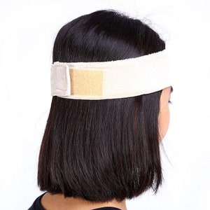 Flexible Velvet Wig Grip Scarf Head Hair Band Wig Band Adjustable Fasten Security Black/Brown/Beige NEW image 2