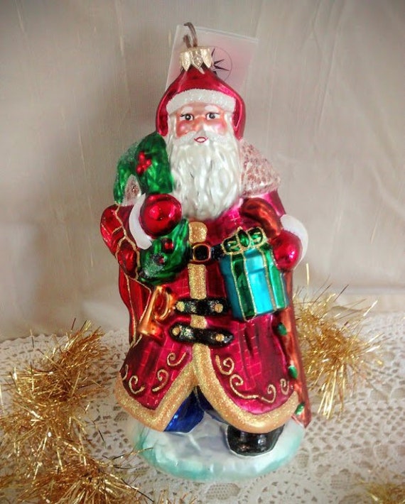 Ready To Go Ornament Christopher Radko Wrapped Up