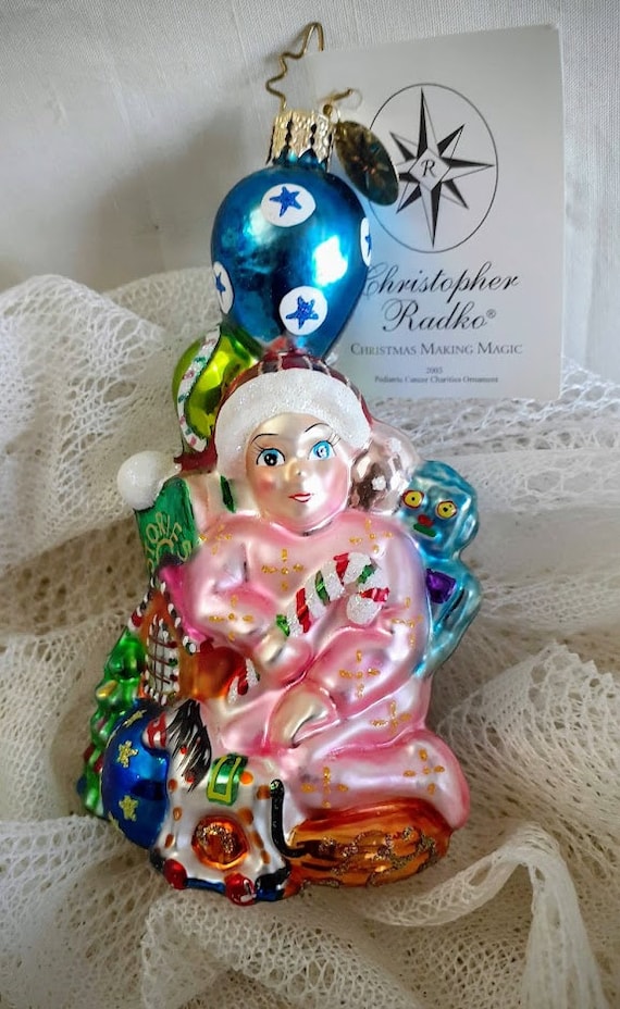 Vintage Christopher Radko Christmas Ornament Making Magic: 2003 - Etsy