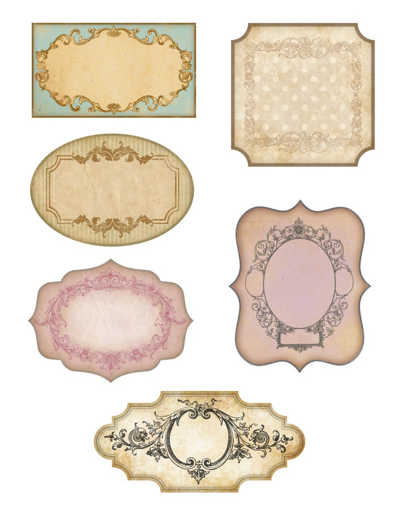 Этикетки в винтажном стиле для кухни. Старинный ценник вектор. Этикетка в свг. Винтажные лейблы номер. Label set.