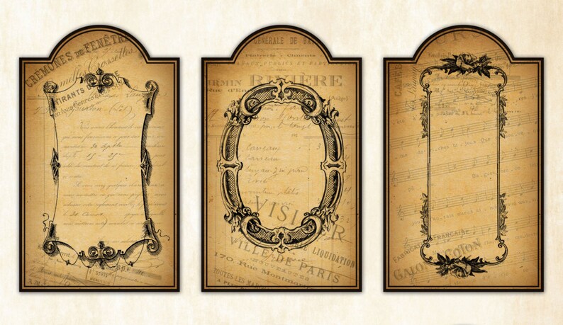 Decorative Vintage Labels Printable Antique Labels La vrogue co Decorative Vintage Labels Printable Antique Labels La vrogue co