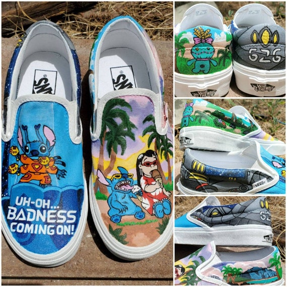 lilo and stitch slip on vans