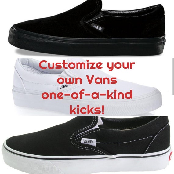 how to customize your own vans