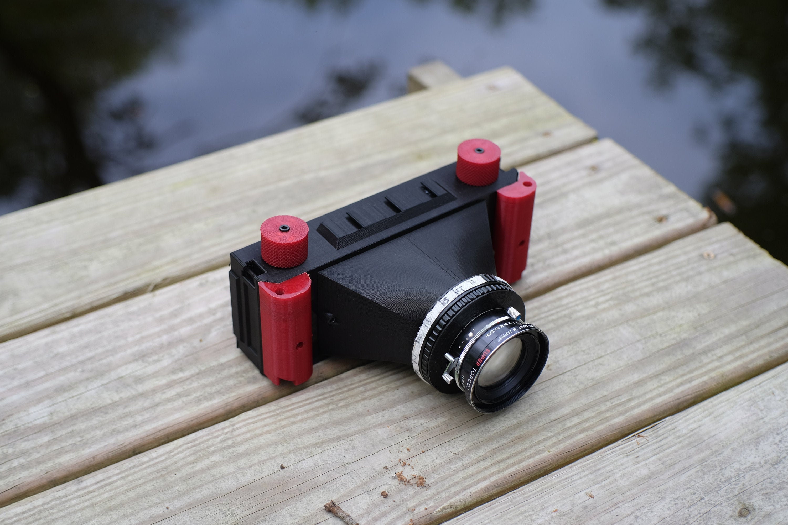 Lens 4x5 3d Printed Camera 3d Printed Film Camera 3d Printed Film