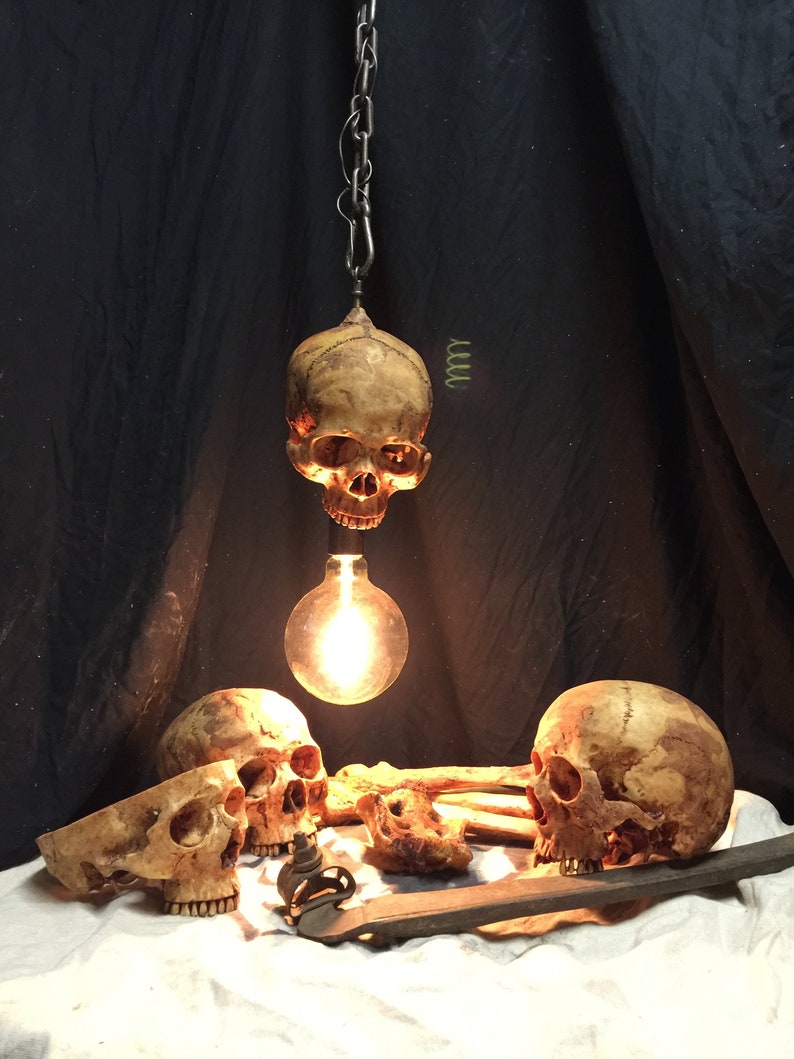 Skull Ceiling Light Image 0