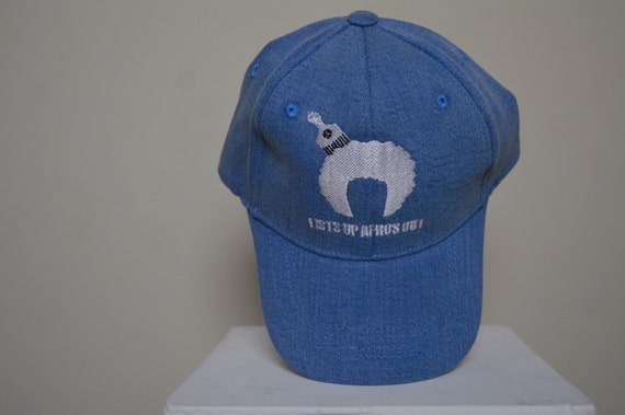 afro baseball cap