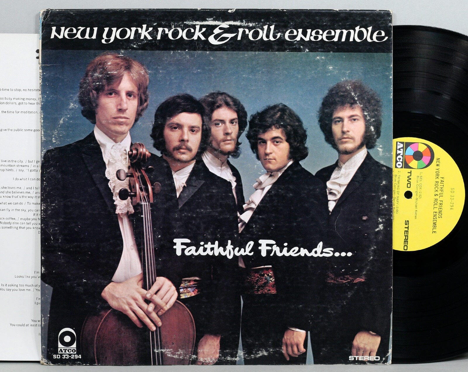 New York Rock & Roll Ensemble - Faithful Friends - Vintage Vinyl