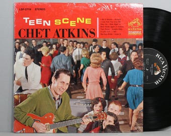 Chet Atkins - Teen Scene - Vintage Vinyl LP Record Album RCA Stereo Nice Copy!