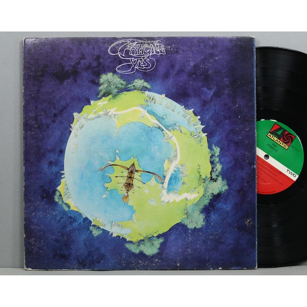 Yes - Fragile - Vintage Vinyl LP Record Album 1972 Gatefold
