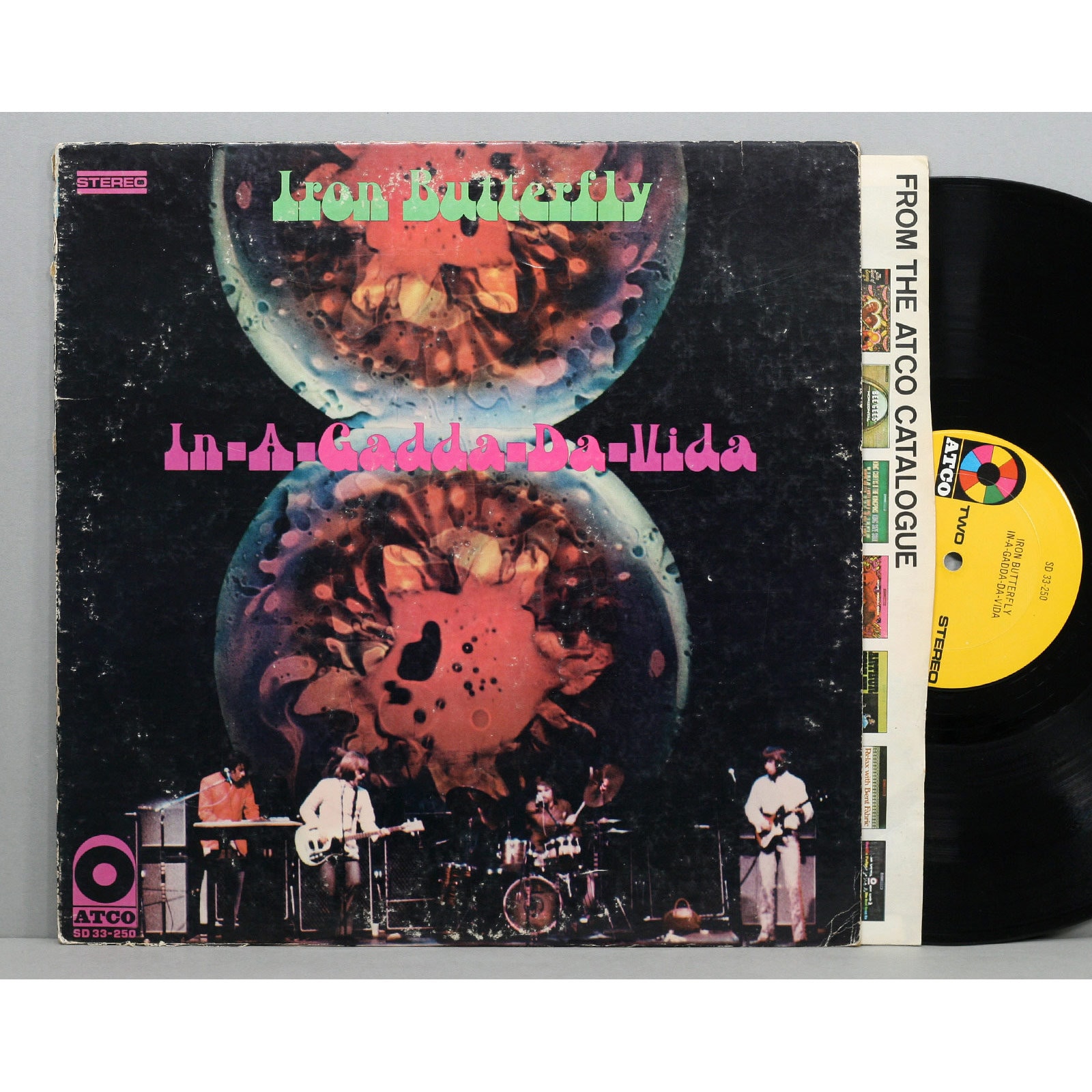 Iron Butterfly - In-a-gadda-da-vida - Vintage Vinyl LP Record