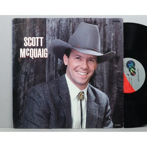 Scott McQuaig - Self-Titled - Vintage Vinyl LP Record Album 1990