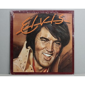 Elvis Presley - Welcome To My World - Sealed Vintage Vinyl LP Record Album 1977 Compilation