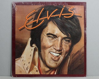 Elvis Presley - Welcome To My World - Sealed Vintage Vinyl LP Record Album 1977 Compilation