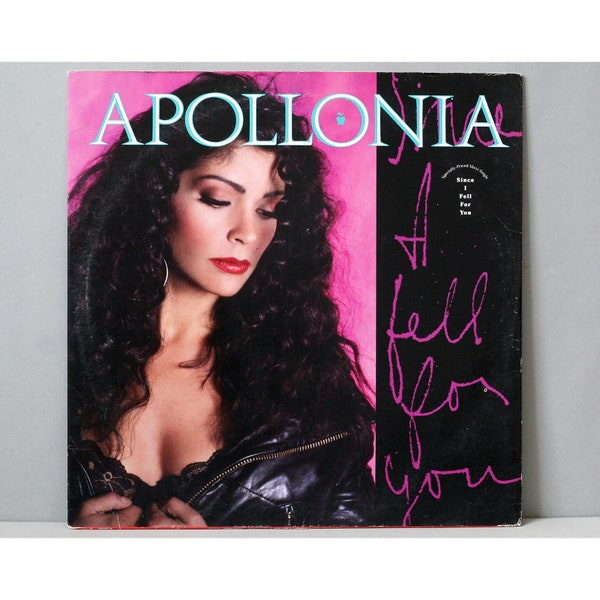 Apollonia - Since I Fell For You - Vintage Vinyl 12-Inch Single Record 1988 These Boots Are Made For Walking