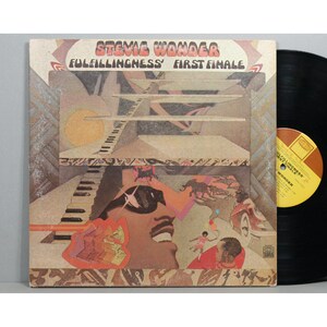 Stevie Wonder - Fulfillingness&#39; First Finale - Vintage Vinyl LP Record Album 1974