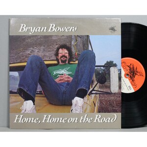 Bryan Bowers - Home, Home On The Road - Vintage Vinyl LP Record Album 1980 Flying Fish Signed
