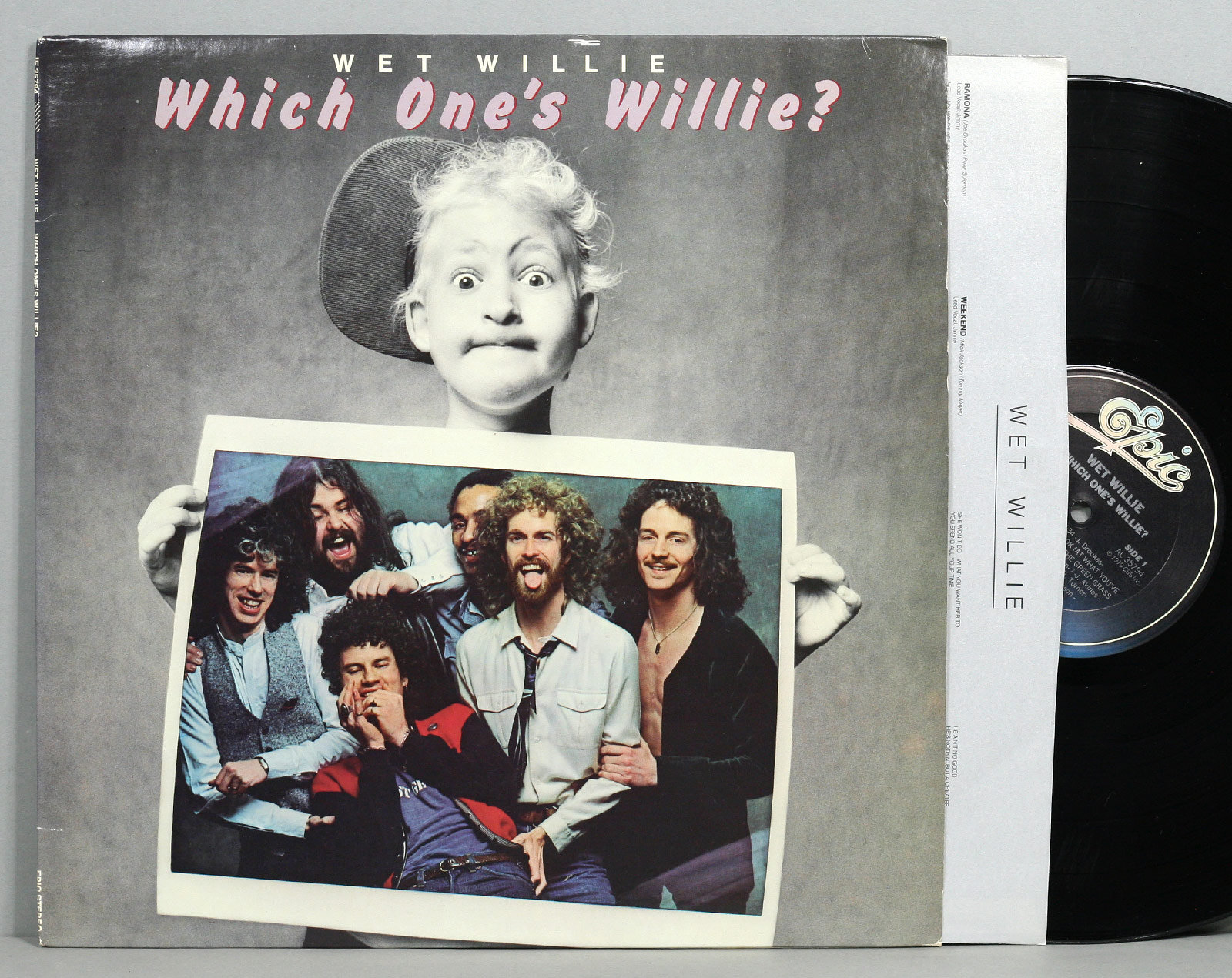WET WILLIE レコード【特価】未開封 Wet Willie - Which One's Willie? - Vintage Vinyl LP Record Album